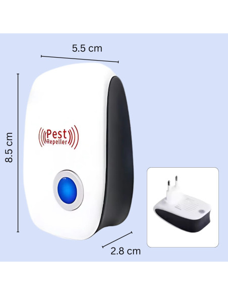 Ultrasonic Pest Mice Mosquito FIT2 FIT801A,  4 PCS SET