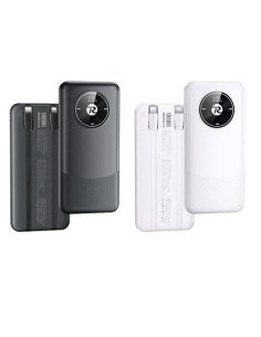 Išorinė baterija (Powerbank) REMAX RPP-37 10000mAh 2.1A 2×USB, balta 2