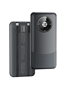 REMAX Power Bank 10000mAh 2.1A 2×USB RPP-37, Black