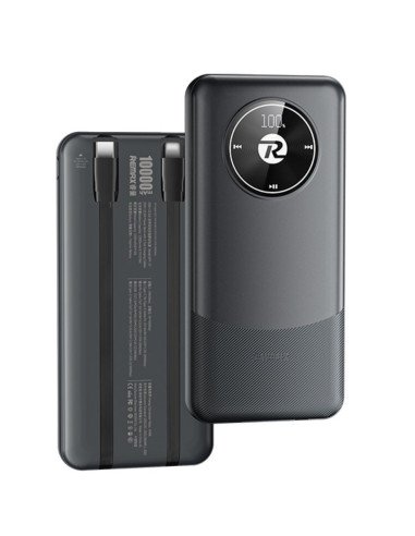 REMAX Power Bank 10000mAh 2.1A 2×USB RPP-37, Black