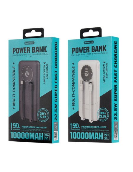 REMAX Power Bank 10000mAh 2.1A 2×USB RPP-37, Black — view 3