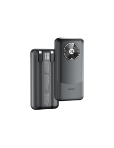 REMAX Power Bank 20000mAh 2.4A Dual USB RPP-38, Black