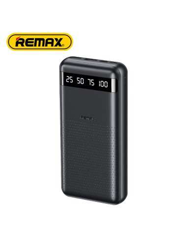 REMAX Power Bank 20000mAh 2.4A USB and USB-C RPP-11, Black