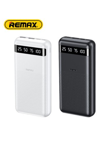 Išorinė baterija (Powerbank) REMAX RPP-11 20000mAh 2.4A USB ir USB-C, juoda — vaizdas 3