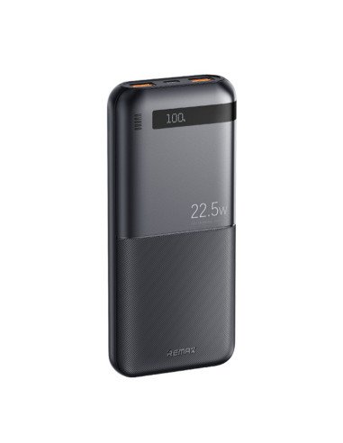 REMAX Fast Charging Power Bank 10000mAh 22.5W QC + 20W PD RPP-71, Black