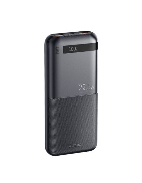REMAX Fast Charging Power Bank 10000mAh 22.5W QC + 20W PD RPP-71, Black