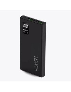 Išorinė baterija - powerbank FIT2 K7, 10000mAh, juoda
