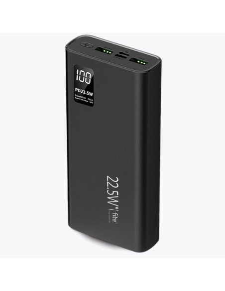 Išorinė baterija - powerbank FIT2 K8, 20000mAh, juoda