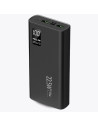 FIT2 K8 išorinė baterija 20000mAh – 22.5W PD greitas įkrovimas | 2x USB ir Type-C | Juoda