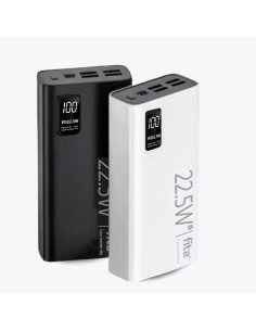 Išorinė baterija - powerbank FIT2 K9, 30000mAh, juoda