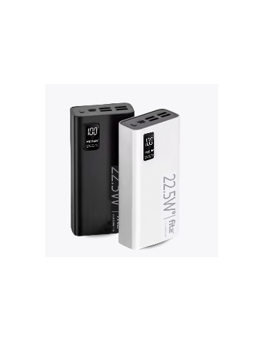 Išorinė baterija - powerbank FIT2 K9, 30000mAh, juoda — vaizdas 7