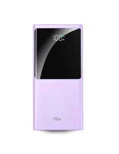 Išorinė baterija - powerbank FIT2 K10, 10000mAh, alyvinė