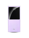 FIT2 K10 išorinė baterija 10000mAh – 22.5W PD greitas įkrovimas | 2x USB ir Type-C | Violetinė