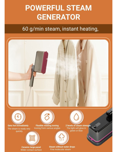 Portable Steam Electric Iron FIT2