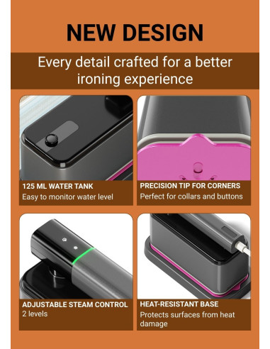 Portable Steam Electric Iron FIT2