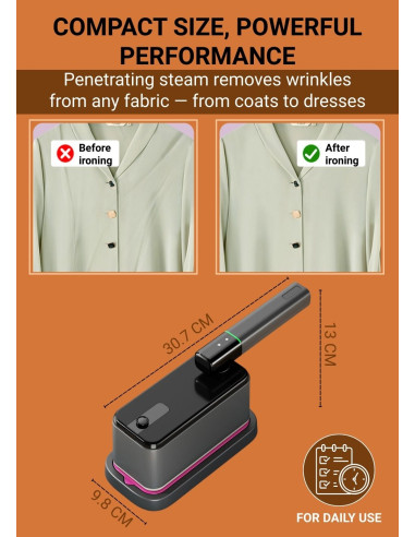 Portable Steam Electric Iron FIT2