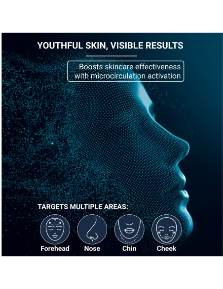 RF Facial Care Device with EMS Microcurrents, RED Light  + SignaGel® Gel