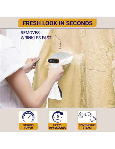 Garment Steamer FIT2, FIT801-W, white