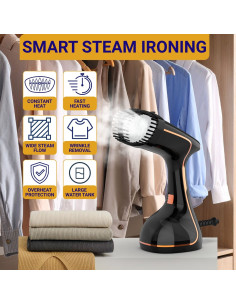 Garment Steamer FIT2, FIT801-J, black 2
