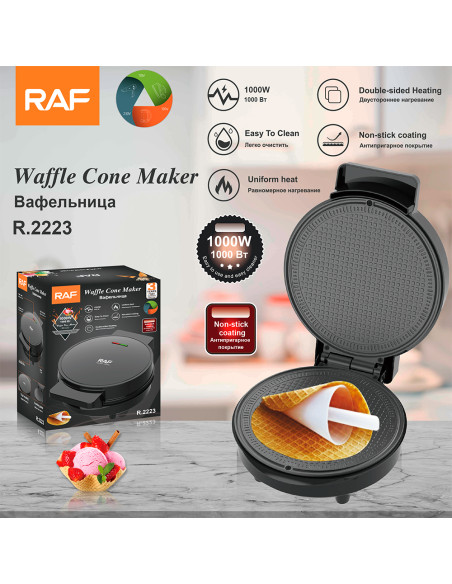 Vaflių ragelių keptuvė RAF, R.2223