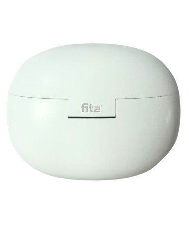 Belaidės TWS ausinės FIT2 FITH895 Bluetooth 5.4 su įkrovimo dėklu, balta — vaizdas 5