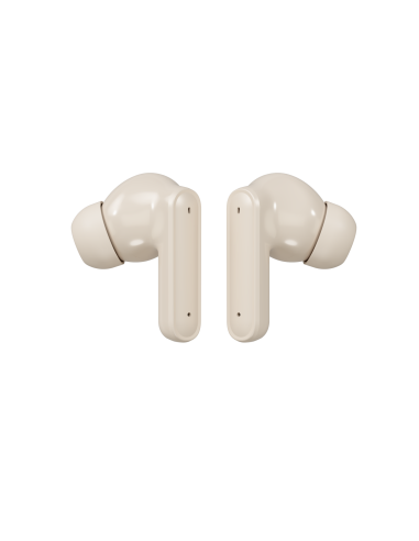 Belaidės TWS ausinės FIT2 FITH895 Bluetooth 5.4 su įkrovimo dėklu, smėlinė — vaizdas 4
