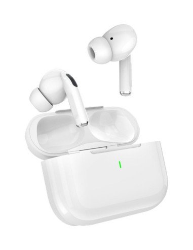 Belaidės TWS ausinės FIT2 FITY07 Bluetooth 5.4 su 13mm garsiakalbiu, balta