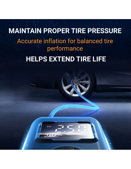 Air Compressor FIT2 Mini, Portable, Rechargeable