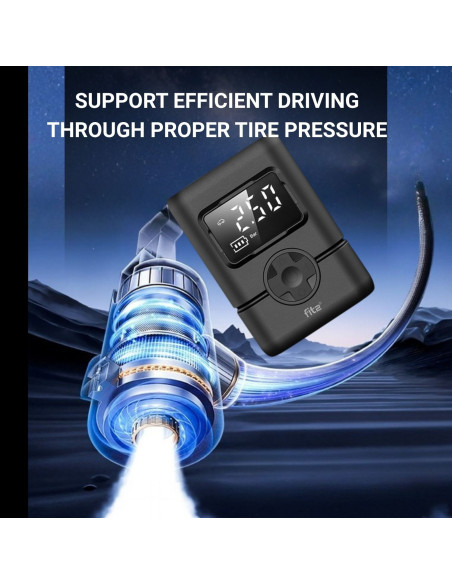 Air Compressor FIT2 Mini, Portable, Rechargeable