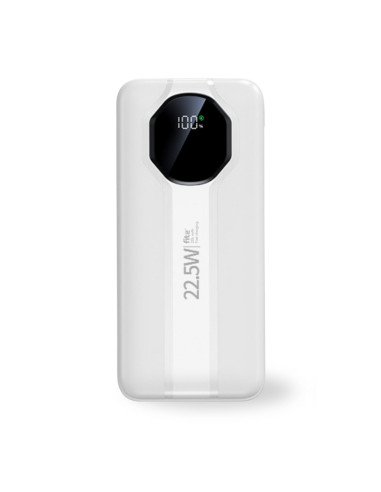FIT2 Y1240 Fast Charging Power Bank 20000 mAh, 22.5 W PD, LED digital display, White
