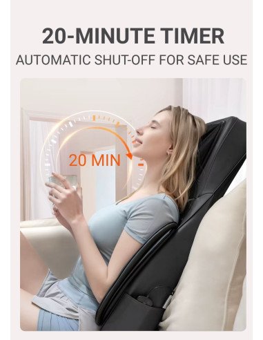 Massage seat FIT2 with Kneading, Tapping, Air...