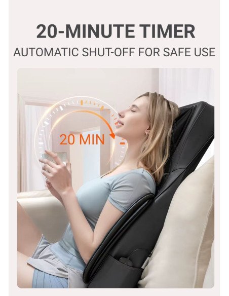 Massage seat FIT2 with Kneading, Tapping, Air Suspension and Heating