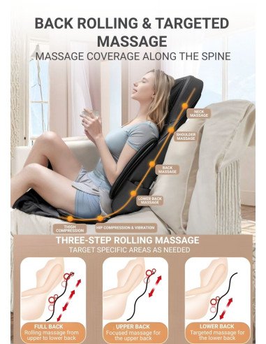 Massage seat FIT2 with Kneading, Tapping, Air...