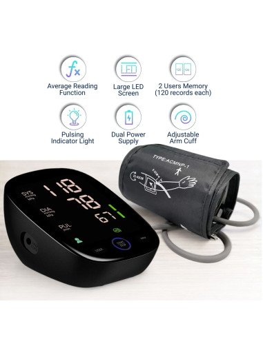 Žąstinis kraujospūdžio matuoklis FIT2 FC-BP103