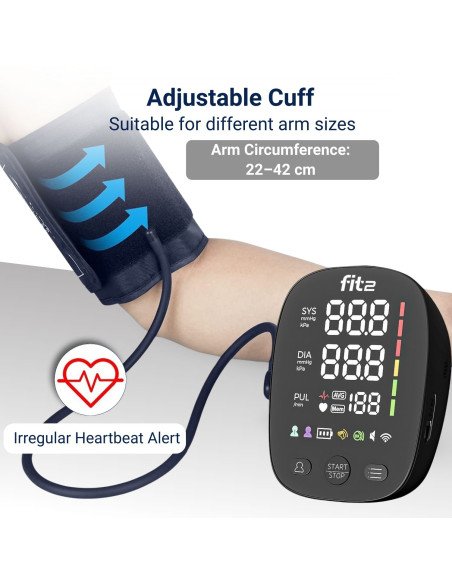 Blood Pressure Monitor FIT2, FC-BP103, Upper Arm