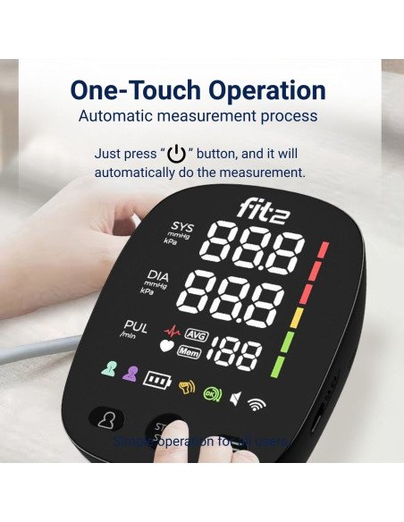 Žąstinis kraujospūdžio matuoklis FIT2 FC-BP103