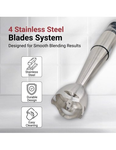 Rankinis trintuvas FIT2 Perfect Cook 1000W su...