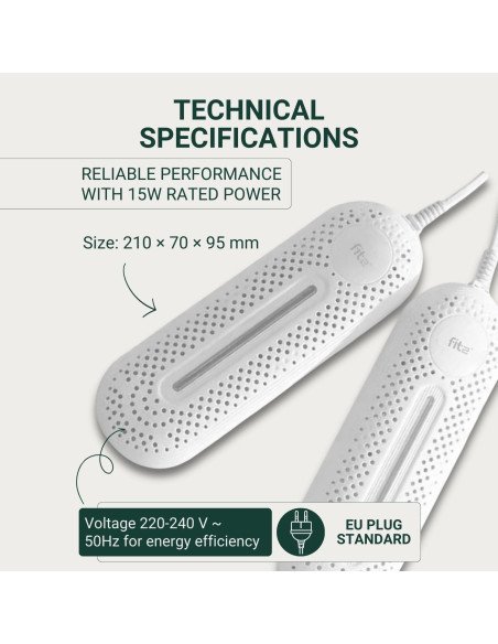 Batų džiovintuvas FIT2 W6 su laikmačiu