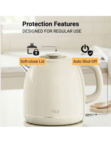 FIT2 Electric Kettle YD-2035 2 L, 1800 W,...