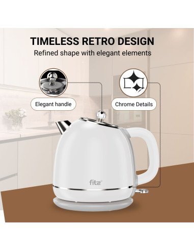 FIT2 Electric Kettle YD-1831, 1.7 L, 1500 W,...