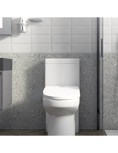 Smart toilet seat with bidet, heated seat and dryer FIT2, small