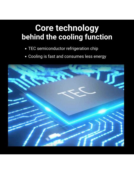 Car Cup Holder FIT2 with Heating and Cooling Function, 12V