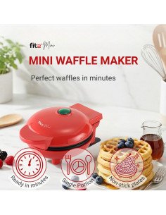 FIT2 Mini elektrinė vaflių keptuvė 350 W 2