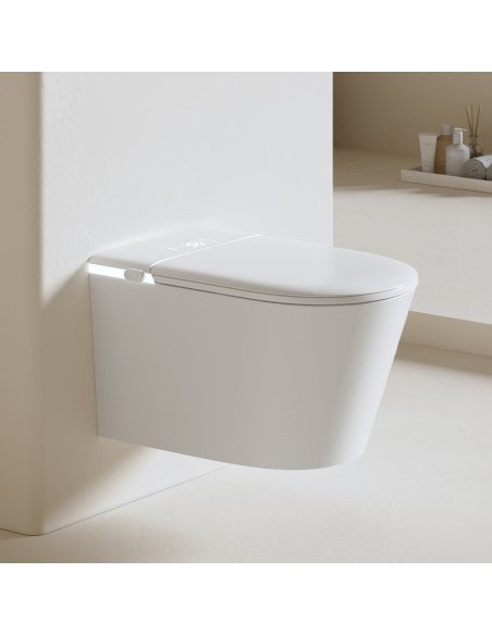 FIT2 SmartHome 9015 wall-hung smart toilet with heated seat and bidet