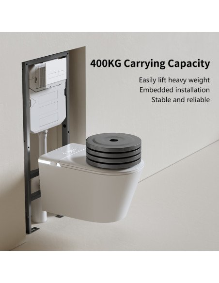 FIT2 SmartHome 9015 wall-hung toilet with 400 kg load capacity