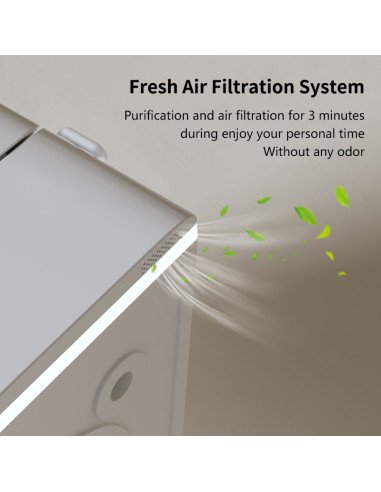 FIT2 SmartHome 9015 smart toilet with active air filtration system