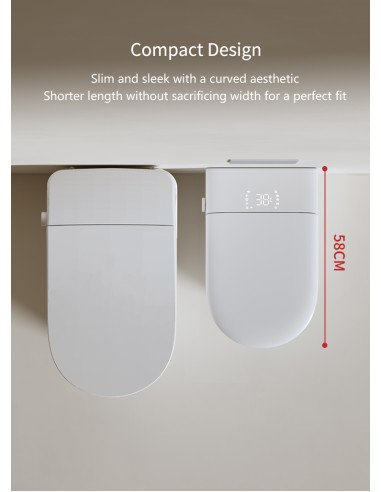 FIT2 SmartHome 9015 smart toilet compact space-saving design