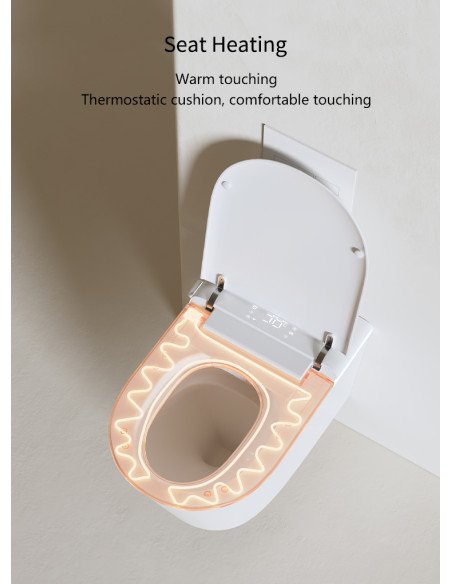 FIT2 SmartHome 9015 smart toilet heated seat warming detail
