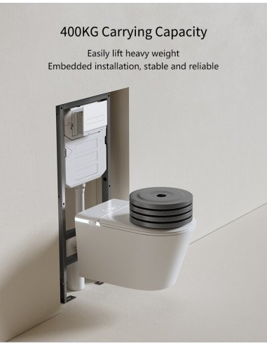 FIT2 SmartHome 9015 wall-hung toilet 400 kg load test