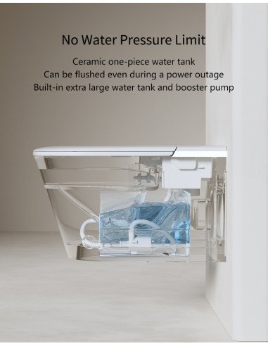 FIT2 SmartHome 9015 smart toilet works with low water pressure